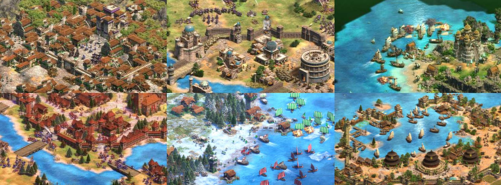 Age Of Empires 2 Definitive Edition Enhanced Graphics Pack Comparison