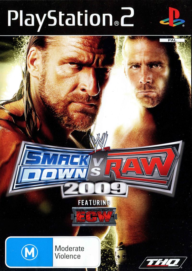 WWE SmackDown vs Raw 2009 PS2 ISO Download