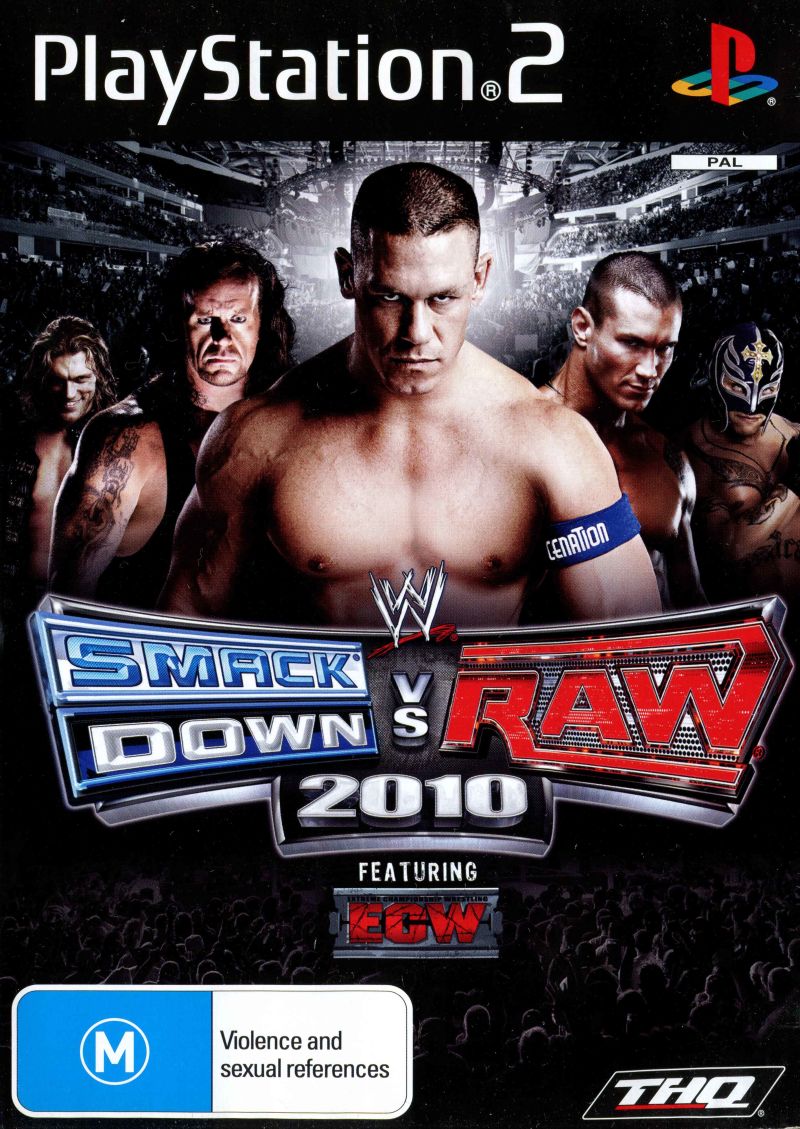 WWE SmackDown vs Raw 2010 PS2 ISO Download