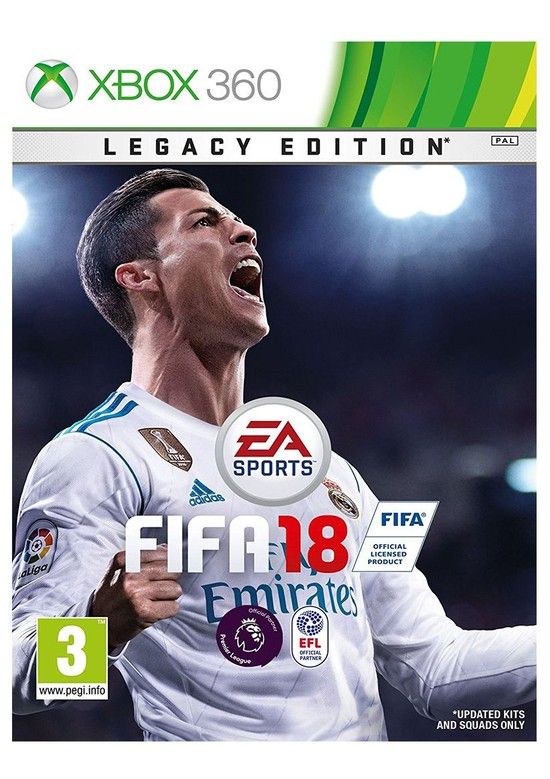 FIFA 18 Legacy Edition PAL XBOX360