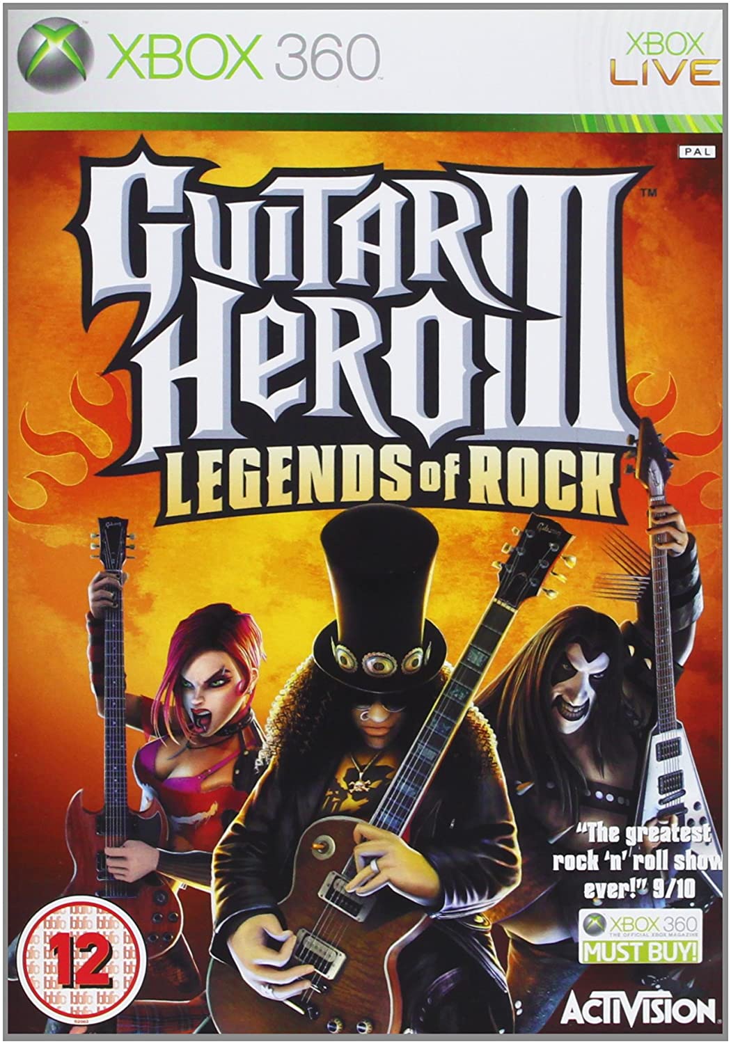 Guitar Hero 3 Legends of Rock XBOX360 ISO