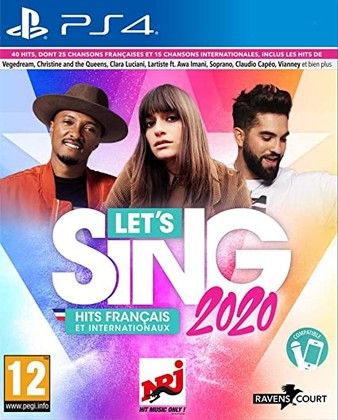 Lets Sing 2020 Hits Francais et Internationaux PS4