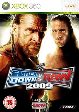 WWE SmackDown Vs Raw 2009 [Region Free][PAL][ISO] XBOX 360 ISO Download [5.8 GB]