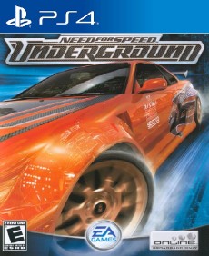 Need for Speed Underground PS4 PKG Download [2.57 GB] | PS4 Games Download PKG