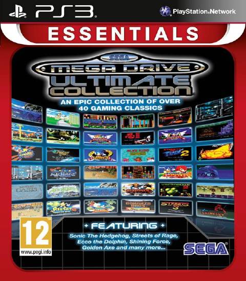 Sega Mega Drive Ultimate Collection PS3 ISO Download [935.13 MB]