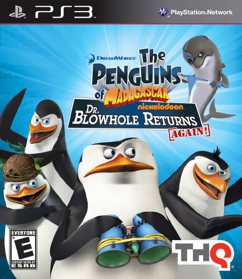 The Penguins of Madagascar Dr Blowhole Returns Again PS3 ISO Download [2.32 GB]