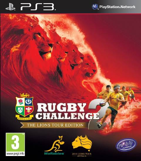 Rugby Challenge 2 The Lions Tour Edition PS3 ISO Download [4.48 GB]