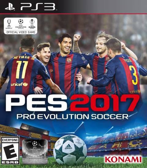 Pro Evolution Soccer 2017 [PES 2017] PS3 ISO Download [7.4 GB]