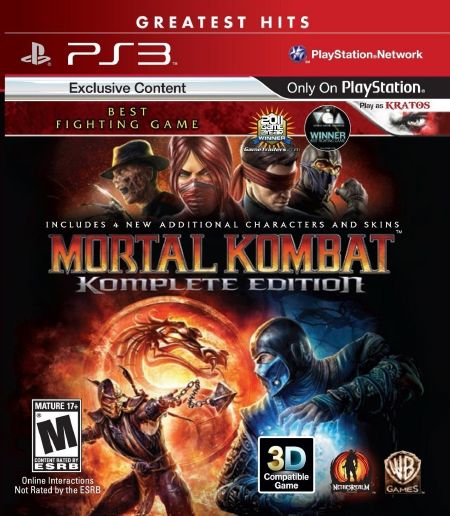 Mortal Kombat Komplete Edition PS3 ISO Download [9.54 GB]